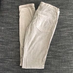 Free People grey corduroy pants